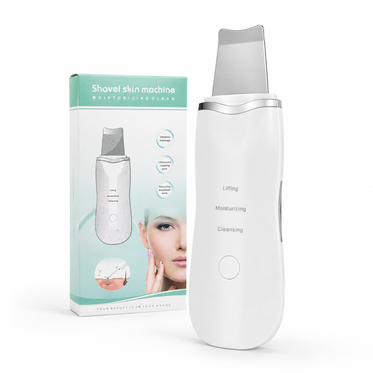 Espatula Ultrasonica Facial 3 En 1
